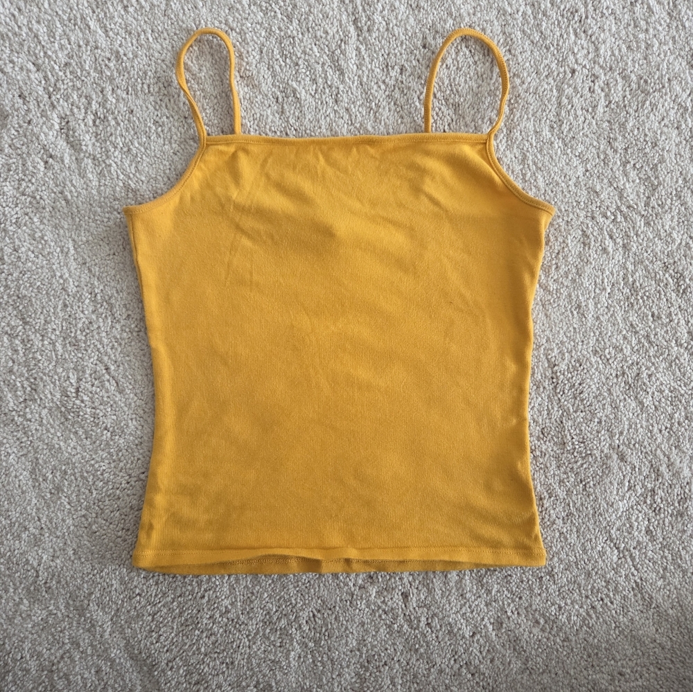 Women's Mustard Yellow Cami Top